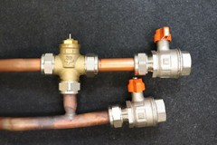Carrier replacement part kit valve motorized 2 pipes serial no. L0100016653