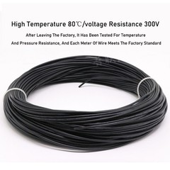 16AWG – 30AWG PVC Flexible Electronic Wire UL1007 Stranded Cable 11 Colors
