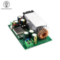 DC-DC 12~80V to 2.5~50V 20A Adjustable Buck Step-Down Module with Display 600W