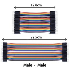 10cm+20cm 240pcs Breadboard Jumper Wires Cable Kit, Male to Female, Female to Ma