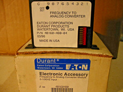 Durant 48160-480-04 Frequency to Analog Converter w/ install manual