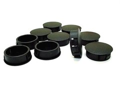 1-1/4″ Locking Hole Plugs For Electrical Panels & Cabinets 10pc Knockout Plugs
