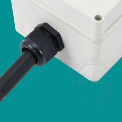 IP68 Waterproof White / Black Cable Gland Compression Glands M8-M72 / PG7-PG63
