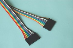 20 Pcs 20cm ( 7.9″ ) Length Dupont Wire Cable 9p 9p Pin Header 2.54mm Pitch