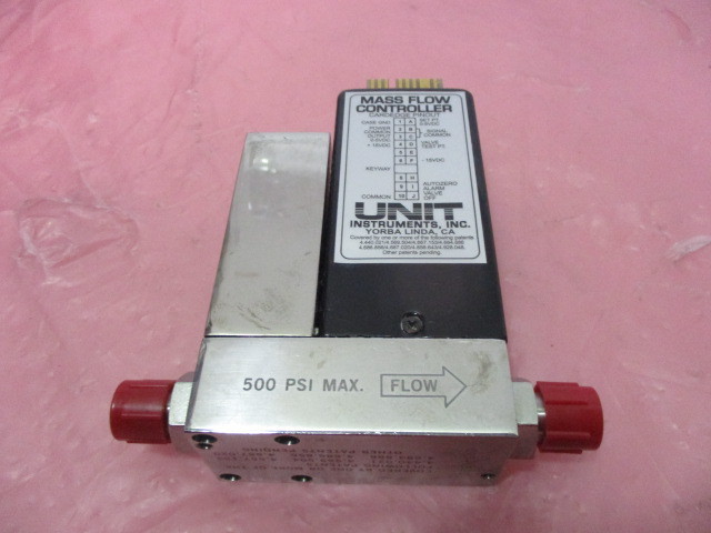Unit Instruments UFC-1500A Mass Flow Controller, MFC, WF6, 30 SCCM, 450553