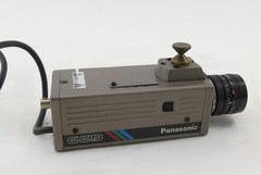 Matsushita Panasonic WV-CL300 Color CCTV Camera W/ Fujinon 1:1.4/16 Lens 120V…