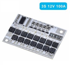 2pcs 3S 100A 10.8V BMS LiFePO4 LiFe Battery Protection Circuit Board