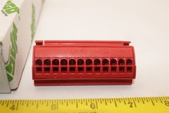 10 PIECE WAGO 812-103 BUSBAR TERMINAL BLOCK 4mm² (RED)