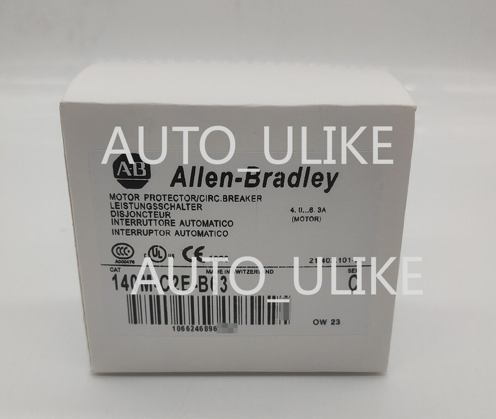 ONE NEW Allen Bradley 140M-C2E-B63 140MC2EB63 Circuit Breaker One year warranty