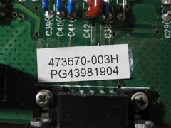 Asco A300210461C Transfer Switch Controller 240V 104A Control Board