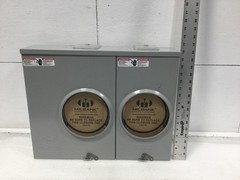 Milbank U3492-XL-TG-HSP 2 Position 100 Amp 1 Phase 300 VAC 4 Jaw Meter Socket