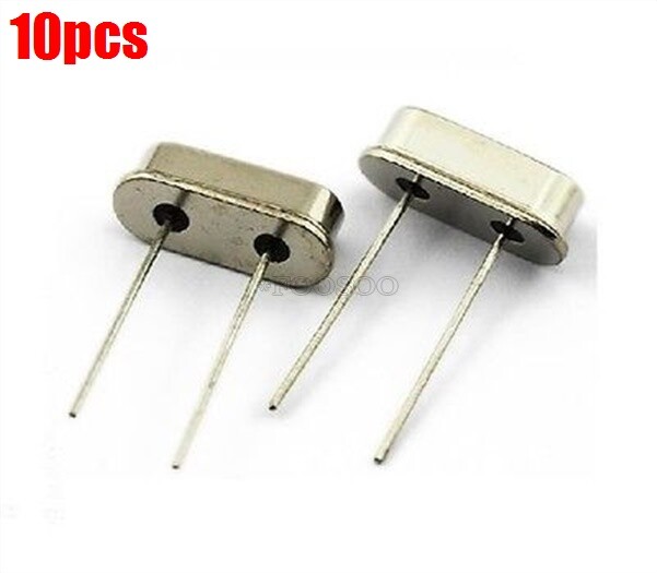 10Pcs 8.000MHZ 8Mhz Crystal Oscillator HC-49S Low Profile na