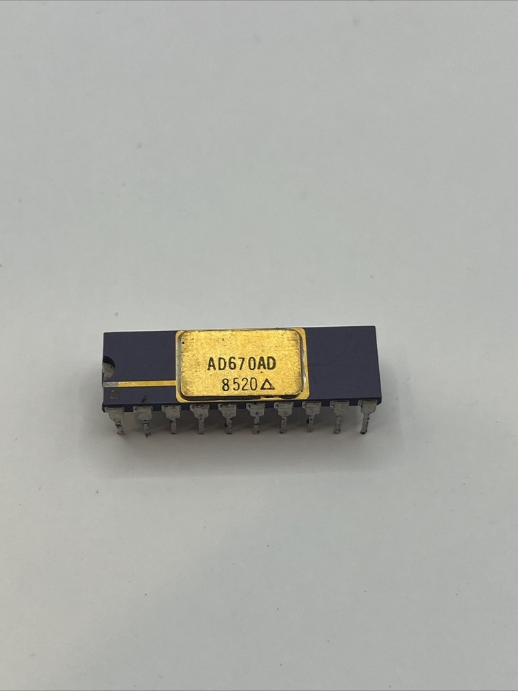 AD670AD Analog Devices – Analog to Digital Converter IC ceramic 20 pin dip