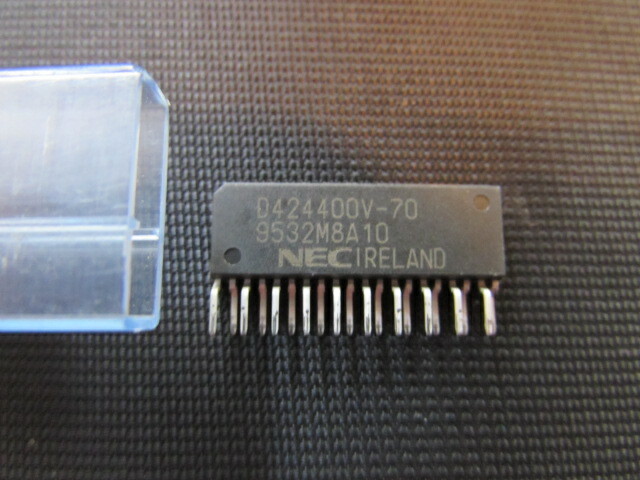 UPD424400V-70 NEC Fast Page DRAM 1MX4 70ns CMOS 20-pin ZIP Pkg Hard to Find, 1pc