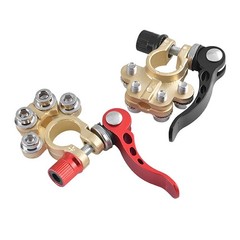 Car Battery Terminal Connectors 4 Way Quick Release Positive Negative