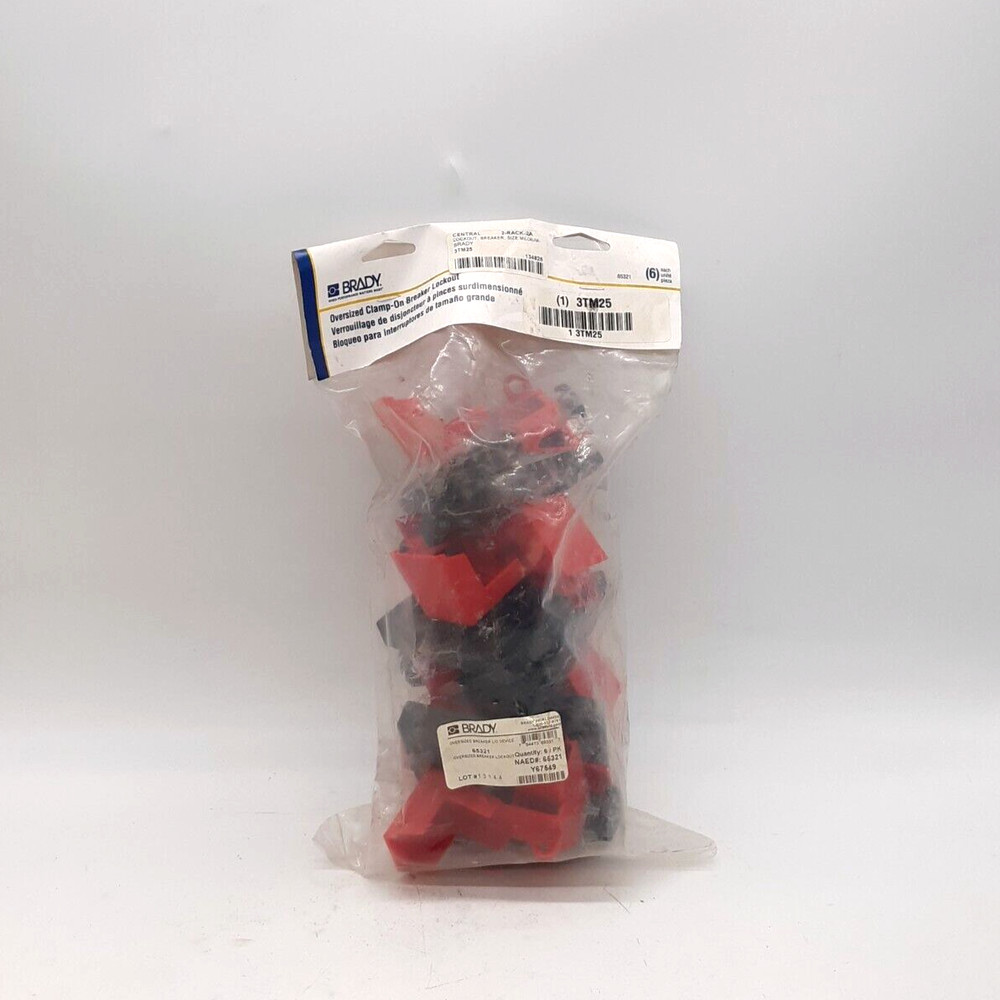 Brady 65321 Oversized Breaker Lock Out Device – Pack of 6
