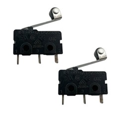 2 Pcs – DICGU SM5 Roller Lever 3-Pin Micro Switch 5A 125/250VAC