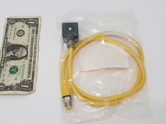 Turck Eurofast VAS 22-F957-0.9M-RSC 5.3T Double Ended Cable Cord Right Angle Fem