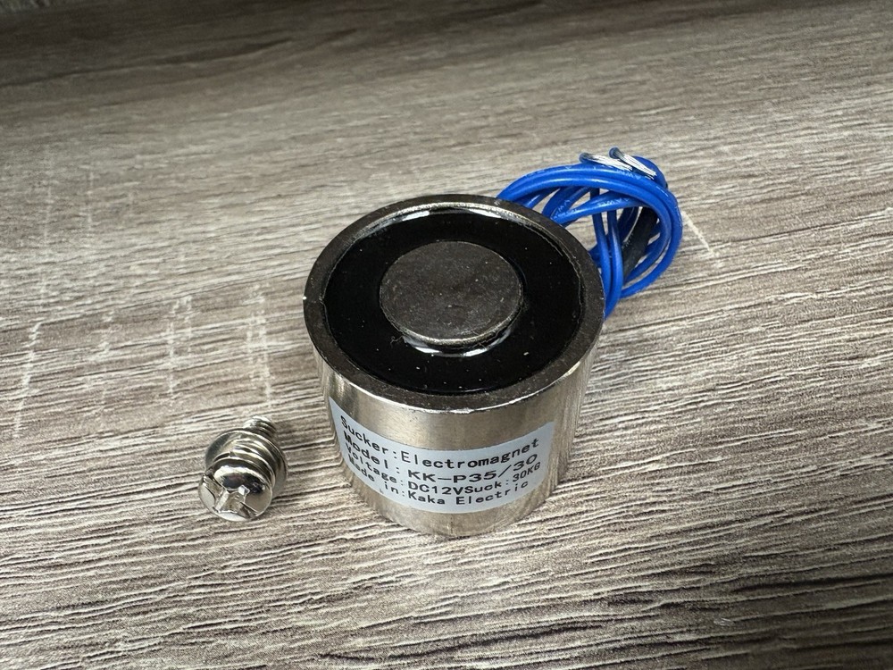 36x DC 12V 30KG 66LB Electromagnet 35x30mm KK-P35/30 Holding Magnet – NEW