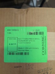 Corning Optical 80611622616 SLIC 5.6×33-SES-N Aerial Closure Kit W/Floating Bond