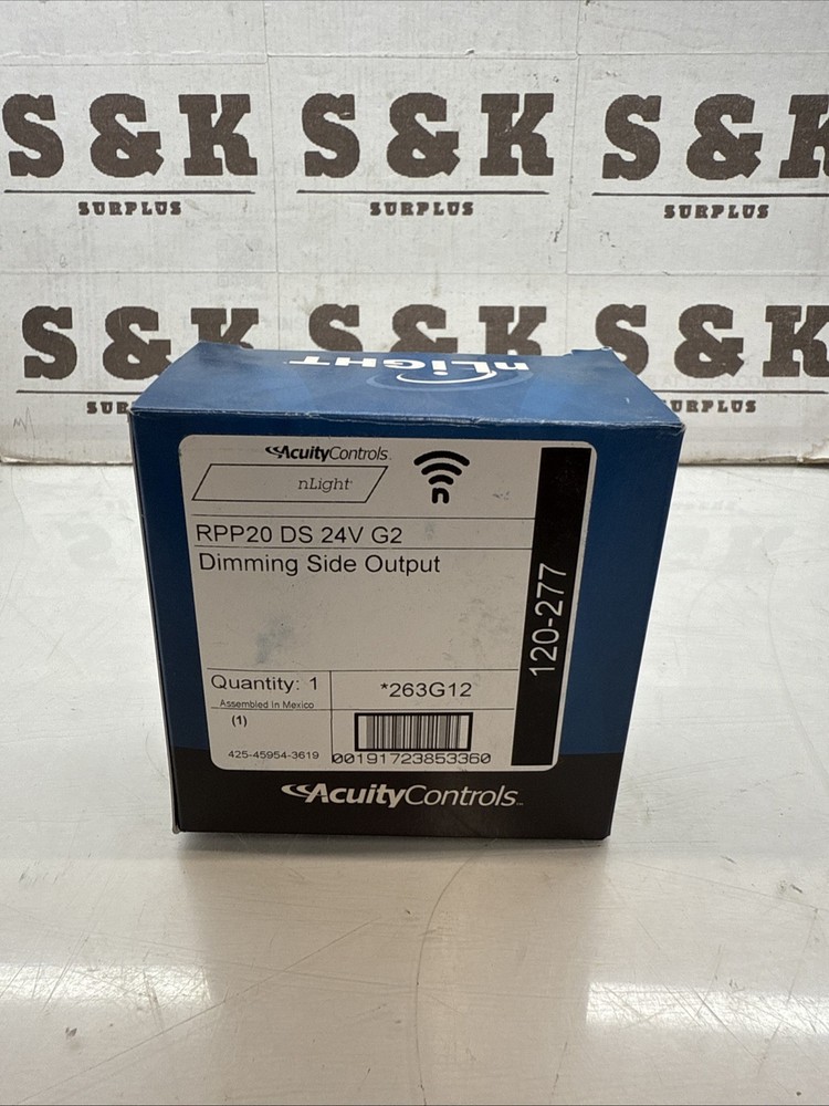 NEW in Box GENUINE Acuity Controls RPP20 DS 24V G2 Dimming Side Output
