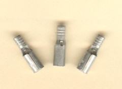 100 Non Insulated Snap Plug Terminal #16-14 Wire .156 50 Male & 50 Female MOLEX
