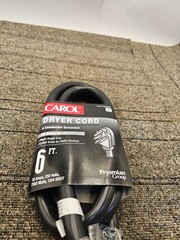 CAROL 01006.63.01 DRYER CORD 6 FEET 4 CONDUCTOR GROUNDED