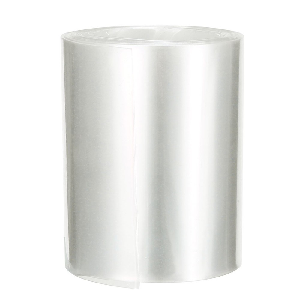 PVC Heat Shrink Tubing Tube 65mm Flat Width for AA Shrink Film 2M Clear