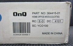 ONQ 364415-01 CAT5E ED-D 4101 YCO100 HOME OFFICE MODULE – NEW IN BOX