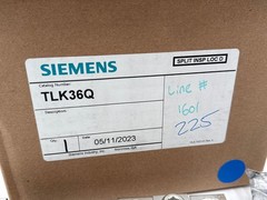 Siemens TLK36Q Accessory 225KVA 3PH 12x10x8