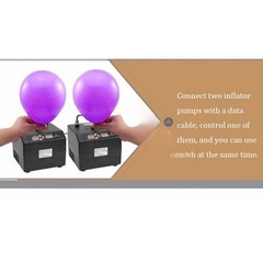 Portable Balloon Inflator Balloon Pump Electric Balloon Pump Inflator 110/240V