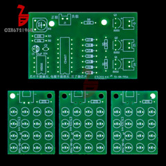 CD4017+NE555 Water Flow Light DIY LED Electronic Kit Soldering Learning Project