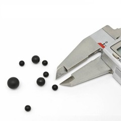 Black Solid Nitrile Rubber Balls 4mm 4.5mm 4.76mm 5.3mm 6mm 6.35mm 6.7mm -12.7mm