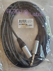 Microphone Cables STELLAR LABS model 24-16215 1/4 TRS male connector XLR Female