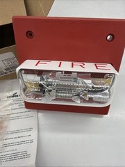 Cooper Eaton RSSWP-2475W-FR Wheelock Weatherproof Red Fire Strobe Wall Mount …