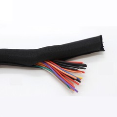 Split Braided Sleeving Loom Tube Cable Wire 5-60mm Harnessing Sheathing 5Colours