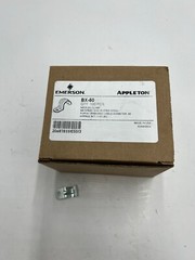 Box of 100 EMERSON BX-50 Neer BX Clamp, For Armored Cable, Steel, Zinc Plated