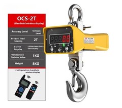 Electronic Crane Scale Hook Scale Overhead Crane Scale 1/2/3/5 Tons High Quality