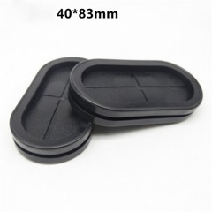 Oval Blanking Grommets Rubber Closed Blind Plug Bung Cable Wiring Protect Bushes