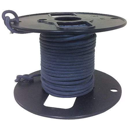 ROWE R800-0520-0-50 HV, High-Voltage Lead Wire, Tinned Copper, 20 AWG, Black,