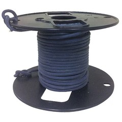 ROWE R800-0520-0-50 HV, High-Voltage Lead Wire, Tinned Copper, 20 AWG, Black,