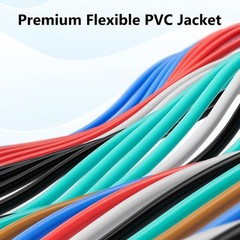 18 Gauge Wire (6-Pack 35FT-6PK, Red/Black/Grey/Blue/Green/Brown