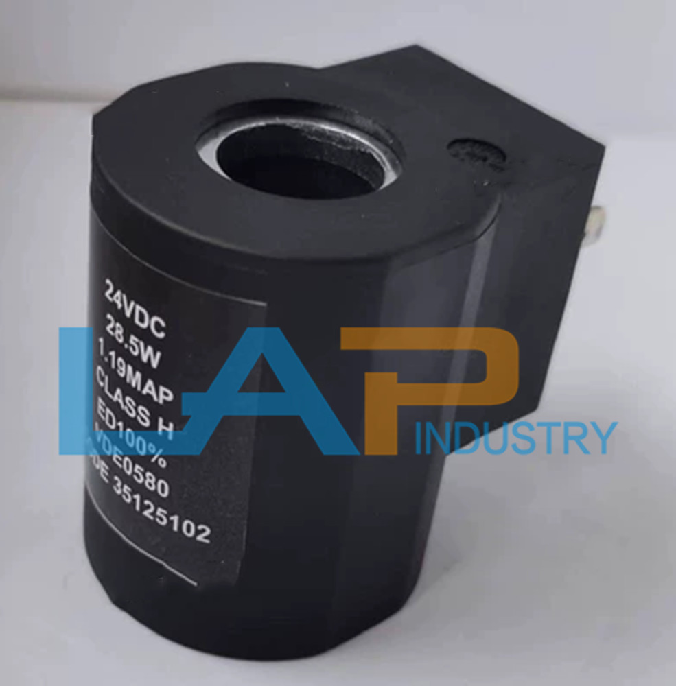 1PCS New For VDE0580 35125102 24VDC 28.5W Solenoid Valve Coil Replacement