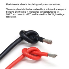 UL3239 Silicone Cable Flexible Wire 8-30 AWG 3 kV high-voltage cable All Colours