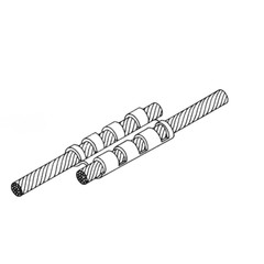 Aluminum Crimp Parallel Splicer (5 Pack)