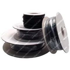 ELECTRIDUCT BS-XO-025-25BP-GY Braided Cable Sleeve, 1/4 in Inside Dia., 0.35 in