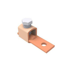 CMC – CFS-400, 1/0 to 500 KCMIL Str, 3/8″ Stud, 1-Hole, Solderless Lug, 1pc