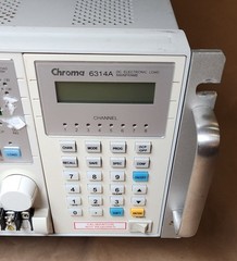 Chroma 6314A DC Electronic Load 4-Slot Mainframe w programmable 63102A 63103A