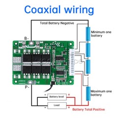 13S 48V 20A 30A Same Port Battery Protection Board for 18650 Li-ion Battery New