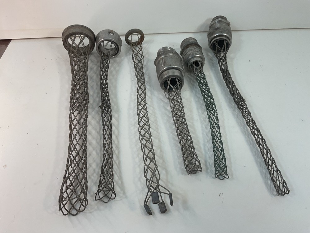 Kellems Grip Mixed Lot of 6 Flexcor Hubbell CG Cord Grip 3/4″ and more!
